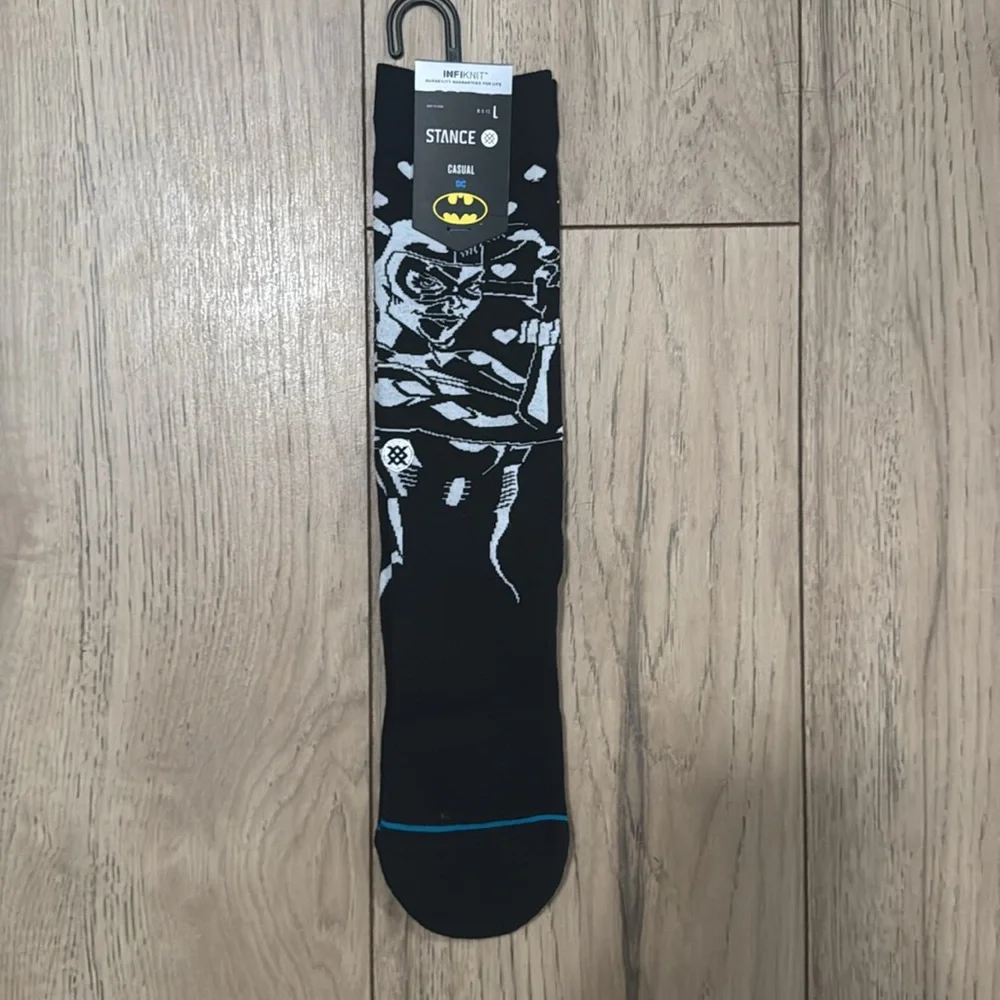 NTW Stance Harley Quinn DC Batman Black Socks Men’s Large (9-13)